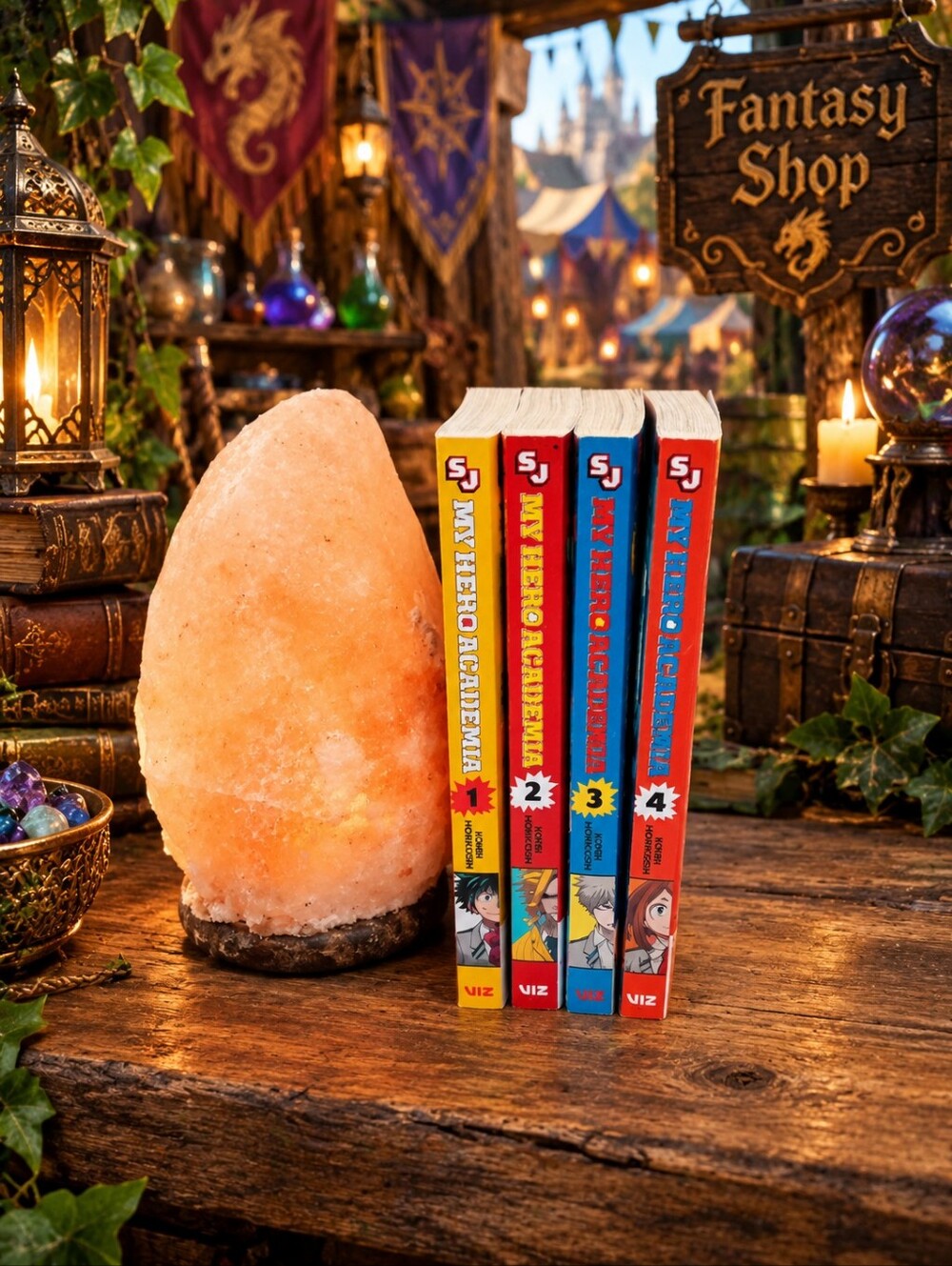My Hero Academia Manga Volumes 1-4